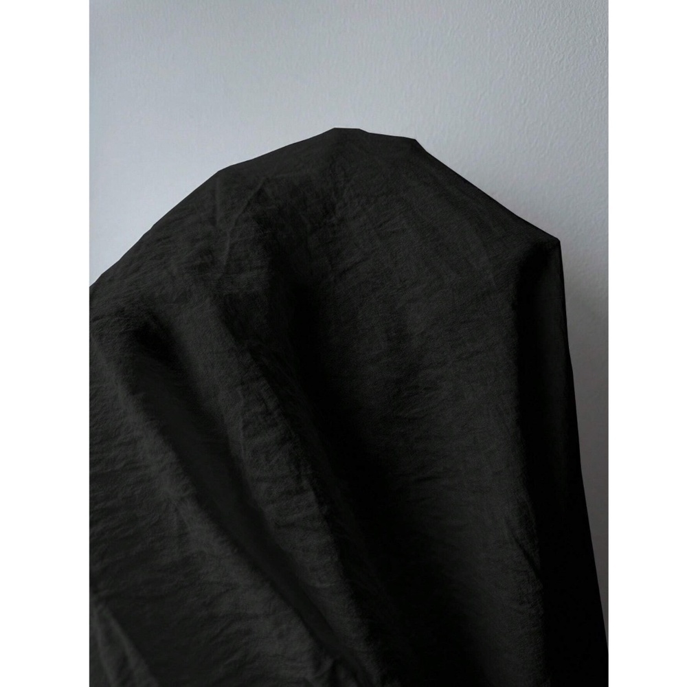 Black Ruffle Cami Top Flowy - Picture 6 of 7